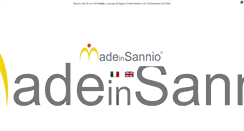 Desktop Screenshot of madeinsannio.com